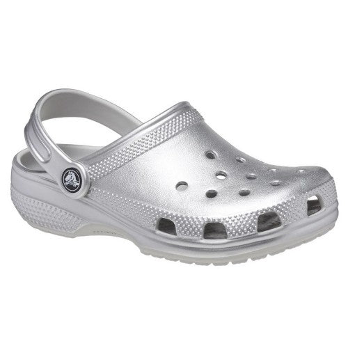 Front - Crocs Childrens/Kids Classic Metallic Clogs