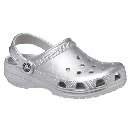 Front - Crocs Childrens/Kids Classic Metallic Clogs