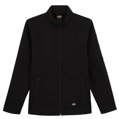 Front - Dickies Workwear Mens High-Neck Soft Shell Jacket