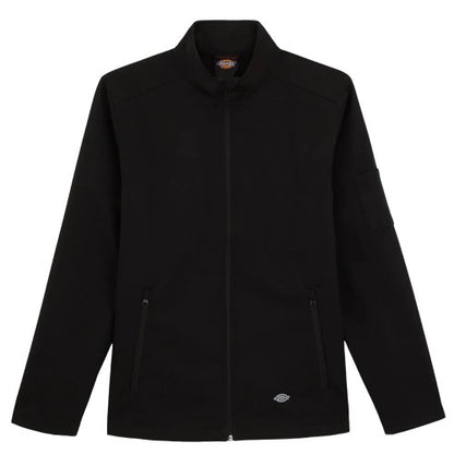 Front - Dickies Workwear Mens High-Neck Soft Shell Jacket