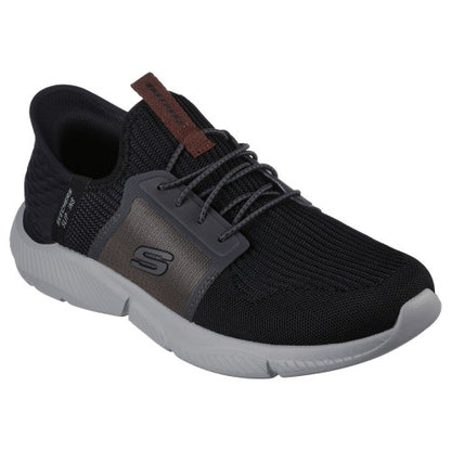 Front - Skechers Mens Ingram Brackett Relaxed Fit Trainers