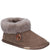 Front - Cotswold Womens/Ladies Wotton Suede Sheepskin Slipper Boots
