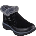 Front - Skechers Womens/Ladies Easy Going Warm Escape Suede Ankle Boots