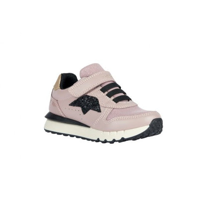Front - Geox Girls Fastics Trainers