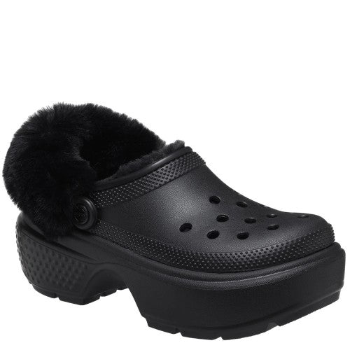 Front - Crocs Womens/Ladies Stomp Lined Clogs