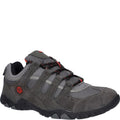 Front - Hi-Tec Mens Quadra II Suede Walking Shoes