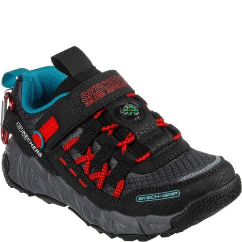 Front - Skechers Boys Velocitrek - Pro Scout Trainers