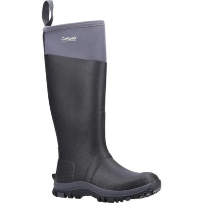 Front - Cotswold Womens/Ladies Contrast Panel Wellington Boots