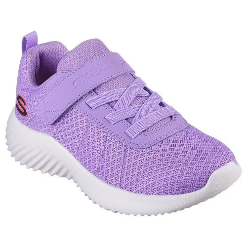 Front - Skechers Girls Bounder - Cool Cruise Shoes