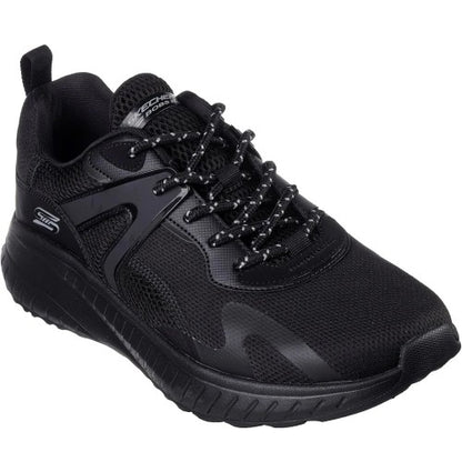 Front - Skechers Mens Bobs Squad Chaos Elevated Drift Trainers