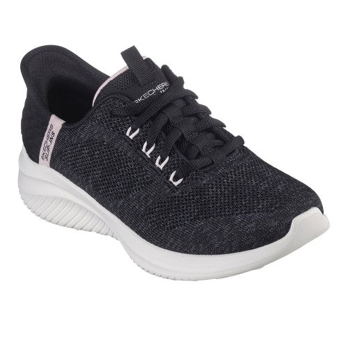 Front - Skechers Womens/Ladies Ultra Flex 3.0 Easy Step Slip-on Trainers