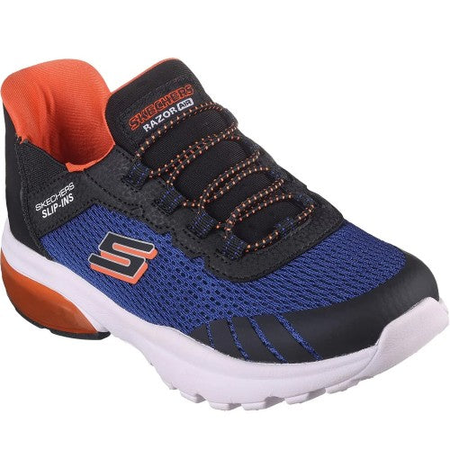 Front - Skechers Boys Razor Air - Hyper-Brisk Trainers
