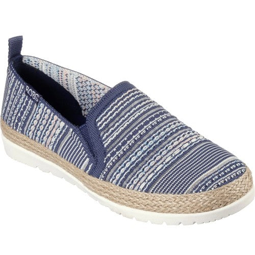 Front - Skechers Womens/Ladies BOBS Flexpadrille 3.0 - Island Muse Espadrilles