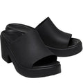 Front - Crocs Womens/Ladies Brooklyn Heeled Sandals
