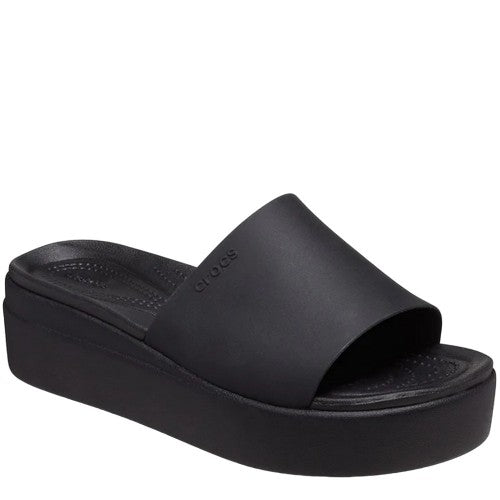 Front - Crocs Womens/Ladies Brooklyn Sliders