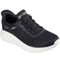 Front - Skechers Womens/Ladies Bobs Sport Squad Chaos Trainers