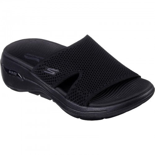 Front - Skechers Womens/Ladies Go Walk Joyful Arch Fit Sandals