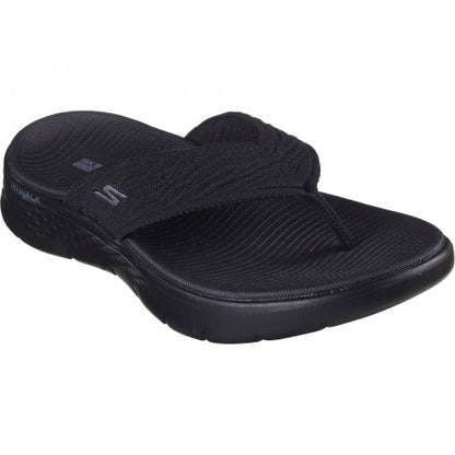 Front - Skechers Womens/Ladies Go Walk Flex Splendour Flip Flops