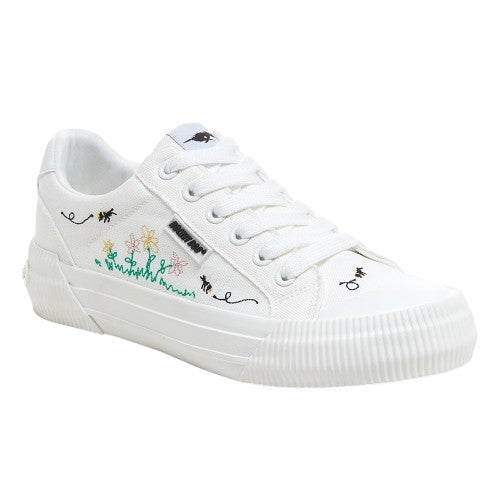 Front - Rocket Dog Womens/Ladies Cheery 12A Embroidered Trainers