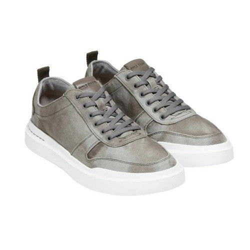 Front - Cole Haan Mens GrandPro Rally Canvas Court Trainers