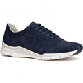 Front - Geox Womens/Ladies Sukie Suede Trainers