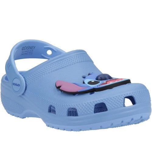 Oxford Blue - Front - Crocs Lilo & Stitch Childrens-Kids Classic Clogs