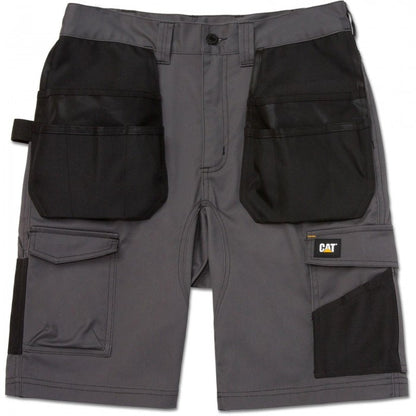 Front - Caterpillar Mens Essential Stretch Holster Pocket Shorts