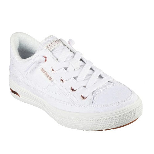 Front - Skechers Womens/Ladies Arcade - Meet Ya There Arch Fit Trainers
