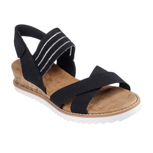 Front - Skechers Womens/Ladies Desert Kiss Shore Enough Sandals
