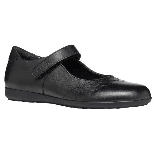Front - Geox Girls J Iberide A School Shoes
