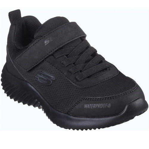 Front - Skechers Boys Bounder - Dripper Drop Trainers
