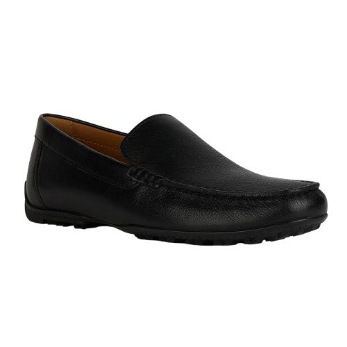 Front - Geox Mens U Kosmopolis Leather Grip Moccasins