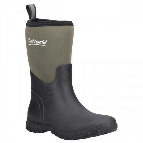 Front - Cotswold Womens/Ladies Ashmead Neoprene Wellington Boots