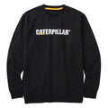 Front - Caterpillar Mens Logo Midweight Crew Neck Jumper