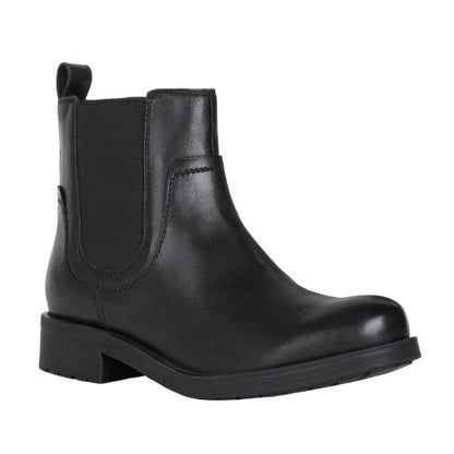 Front - Geox Womens/Ladies Rawelle Leather Ankle Boots