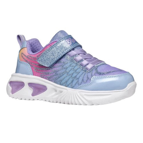Front - Geox Girls Assister Wing Trainers