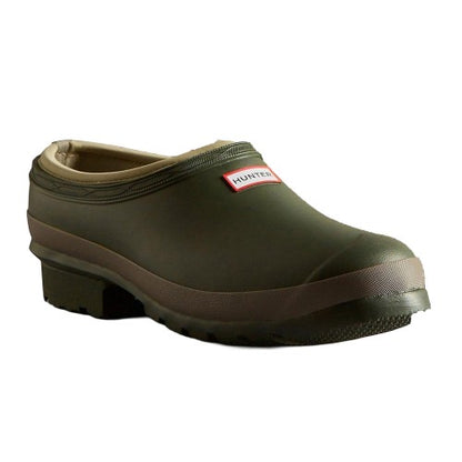 Front - Hunter Mens Gardener Clogs