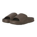 Front - Jack And Jones Mens Status Moulded Footbed Sliders