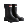 Front - Hunter Mens Downpour Short Wellington Boots