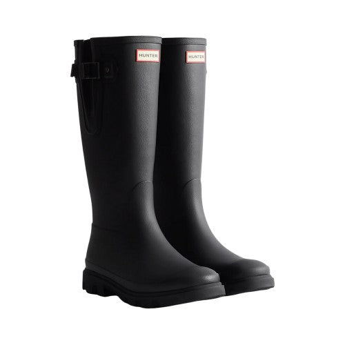 Front - Hunter Mens Downpour Adjustable Wellington Boots