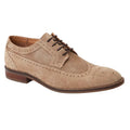 Front - Base London Mens Twain Suede Brogues