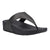 Front - FitFlop Womens/Ladies Lulu Glitz Leather Toe Post Sandals