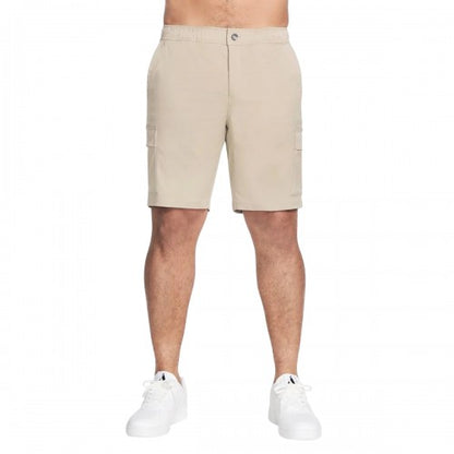 Front - Skechers Mens Downtown Cargo Shorts