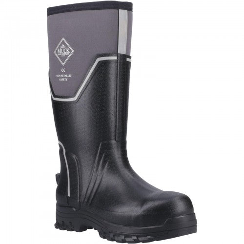 Front - Muck Boots Unisex Adult Grit Wellington Boots