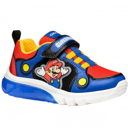 Front - Geox Boys Ciberdron Super Mario Trainers