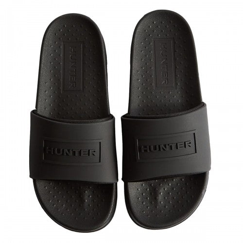Front - Hunter Womens/Ladies Core Embossed Sliders