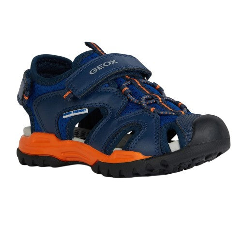 Front - Geox Boys Borealis Sandals