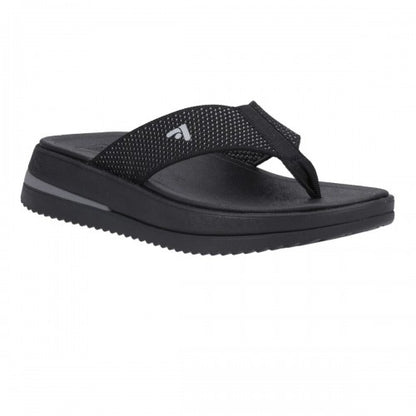 Front - FitFlop Womens/Ladies Surff Two Tone Flip Flops