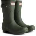 Front - Hunter Unisex Adult Original Short Wellington Boots