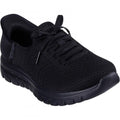 Front - Skechers Womens/Ladies First Blush Slip-In Trainers